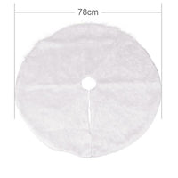 Thumbnail for White Christmas Plush Tree Carpet