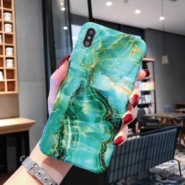 Ali - Soft Marble iPhone Cover