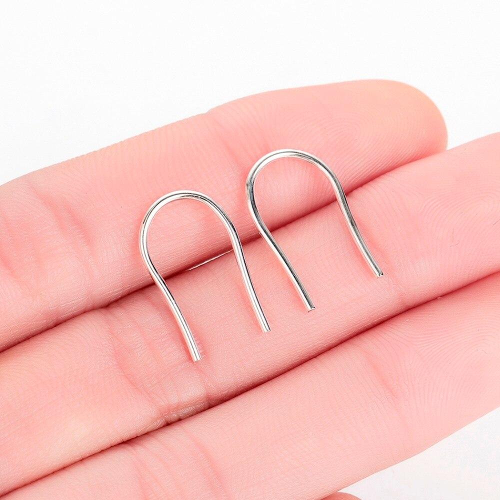 Horseshoe Loop Through Earrings