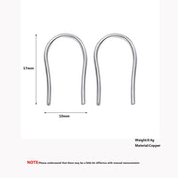 Thumbnail for Horseshoe Loop Through Earrings