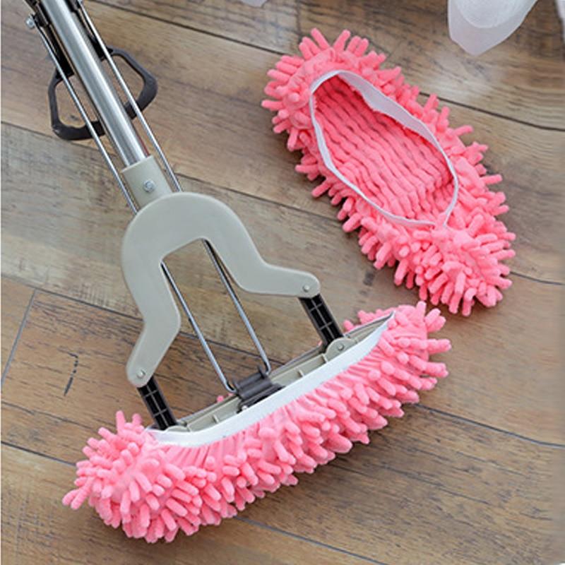 Ezee - Microfiber Dry Mop Slippers