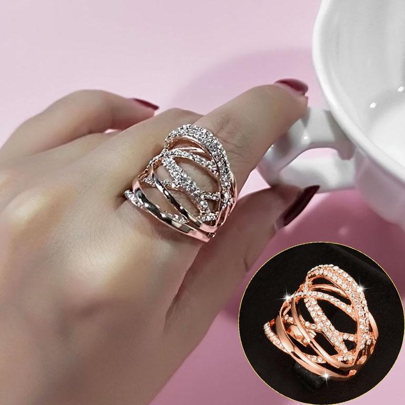 Wrap CZ Stone Ring