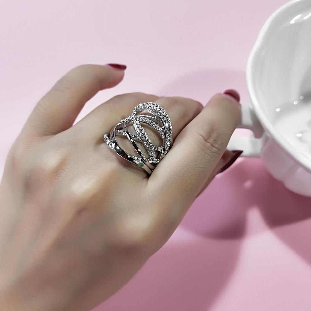 Wrap CZ Stone Ring
