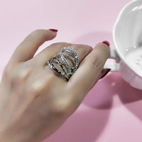 Thumbnail for Wrap CZ Stone Ring