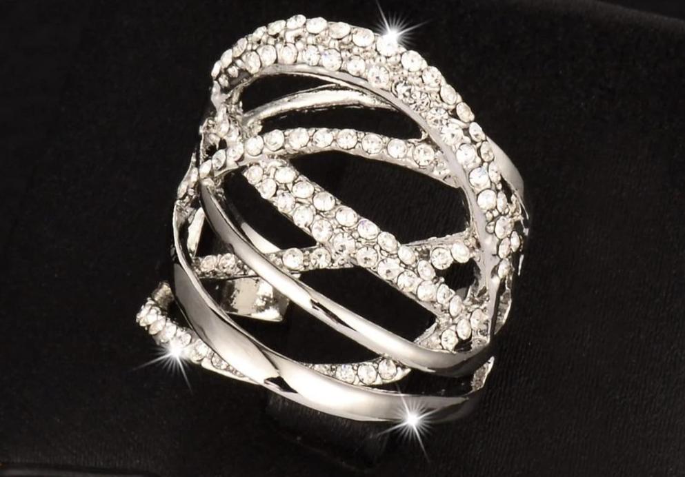 Wrap CZ Stone Ring