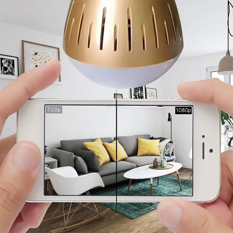 HD 360° Security Camera Light Bulb