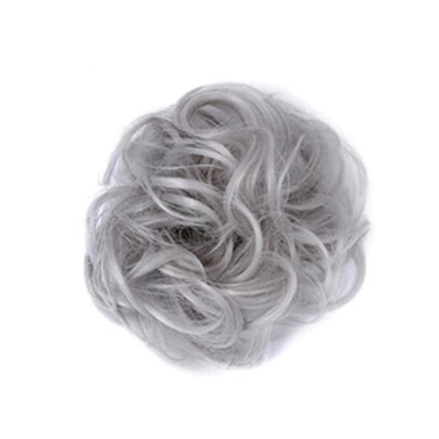 Messy Bun Fake Hair Scrunchie