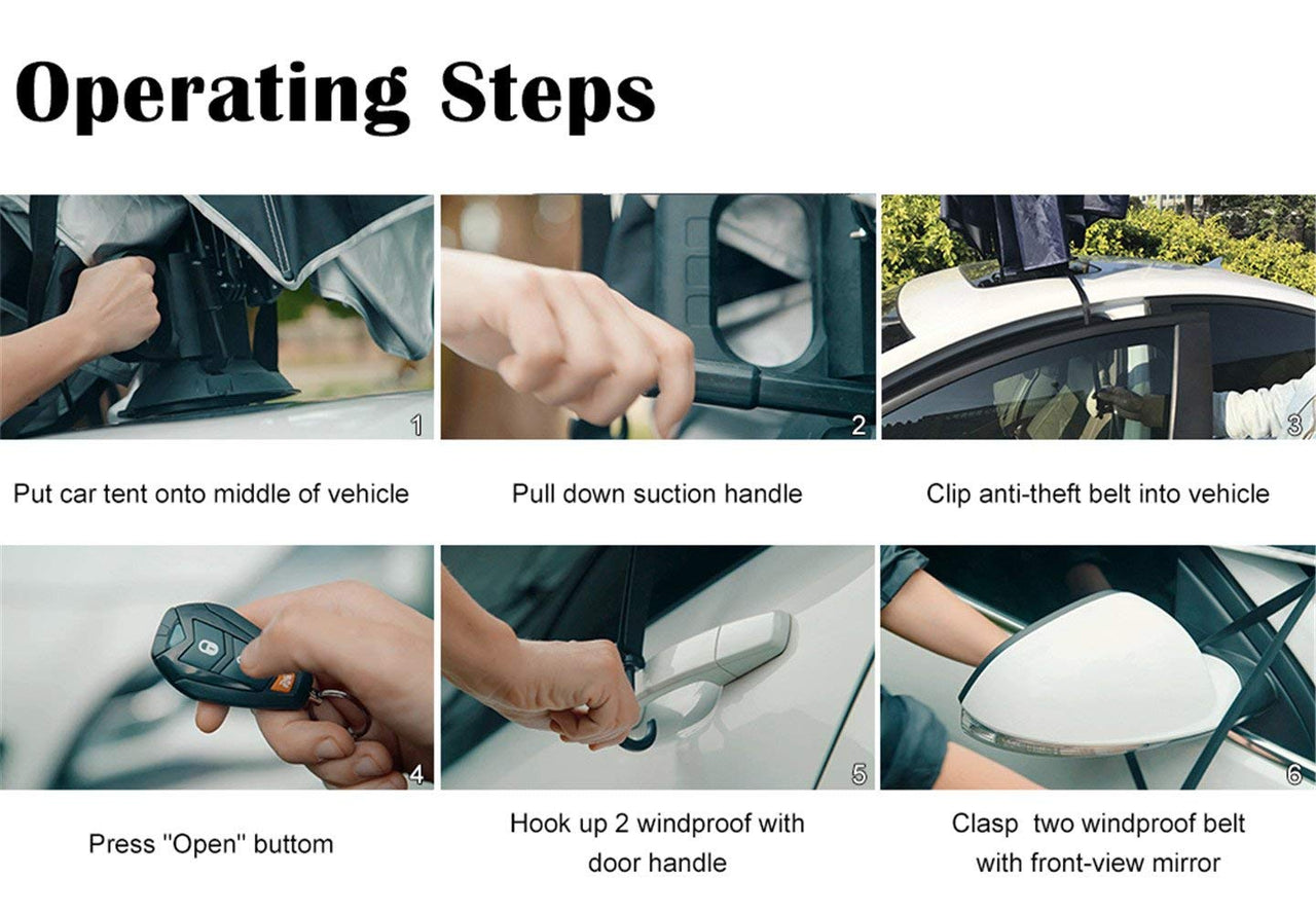 Lanmodo All-in-One Wireless Automatic Car Tent