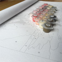 Thumbnail for Rainy Day in London - Van-Go Paint-By-Number Kit