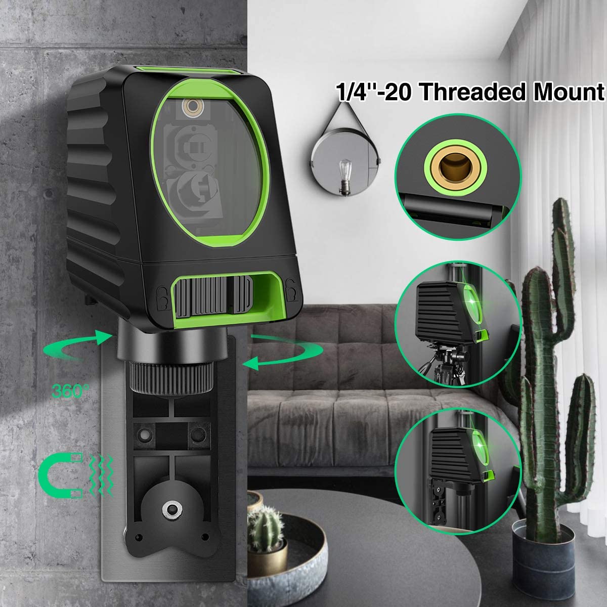 Green Laser Level PeekWise
