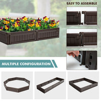 Thumbnail for Raised Garden Bed with Open Bottom Design