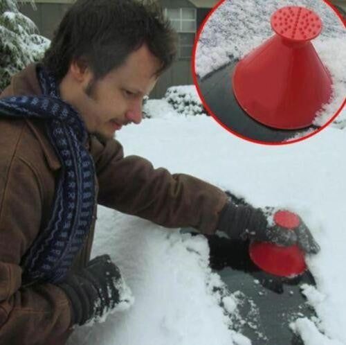 Magic Cone® Snow Removing Scraper - PeekWise