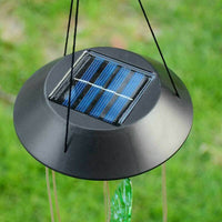 Thumbnail for Solar Powered Hummingbird Wind Chime Lights