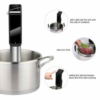 Thumbnail for Digital Sous Vide Cooker Machine Precision Thermal Immersion Circulator w/ Timer