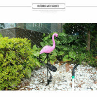 Thumbnail for Solar Powered Flamingo Lawn Lamp