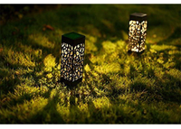 Thumbnail for Solar Powered Vintage Outdoor Pathway Lamps