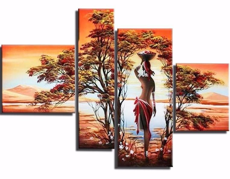 4 Piece Sahara Woman - GemPaint™ Kit