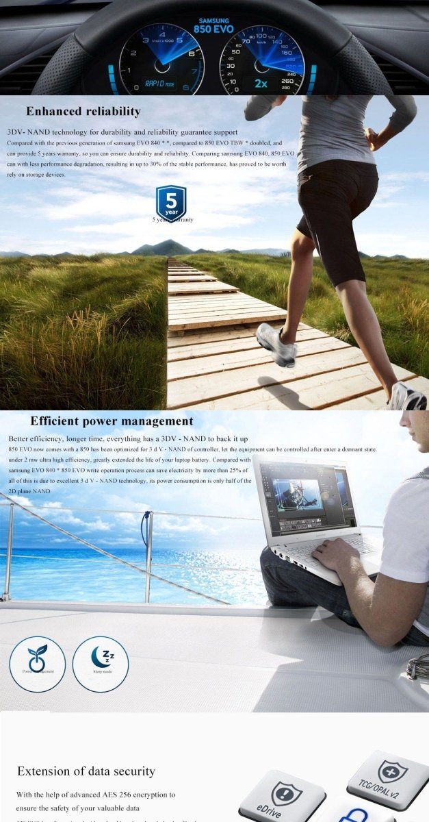 Samsung 860 EVO 2.5" Internal Solid State Drive