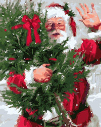 Thumbnail for Santa Claus Is Coming to Town! - Van-Go Paint-By-Number Kit