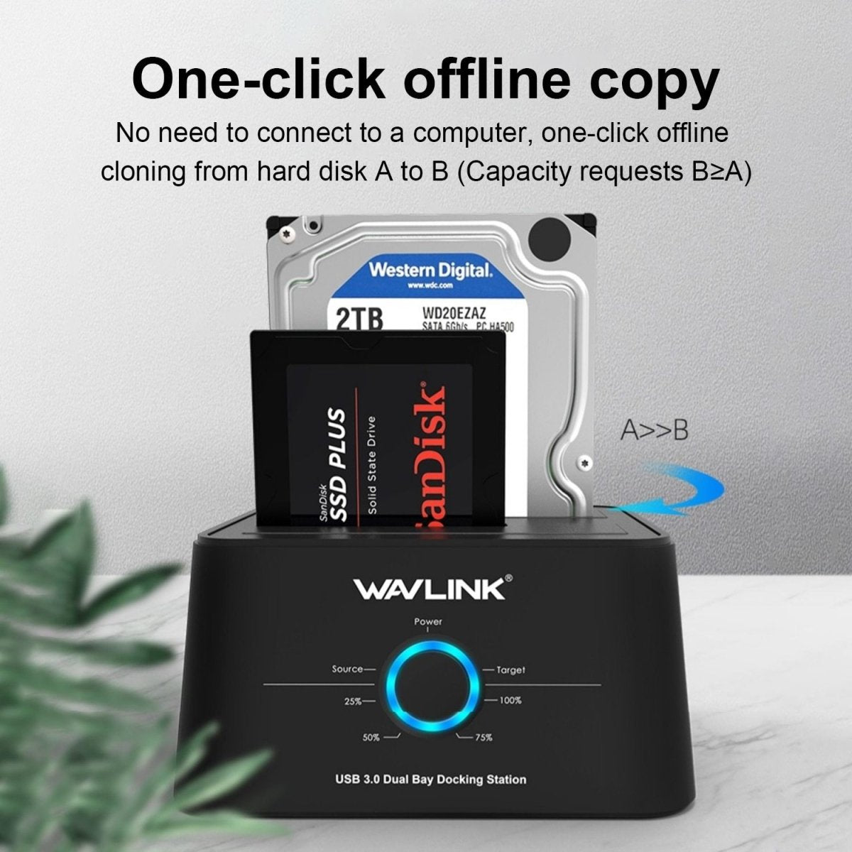 SATA HDD Docking Station