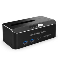 Thumbnail for SATA HDD Docking Station with Card Readers & USB Ports