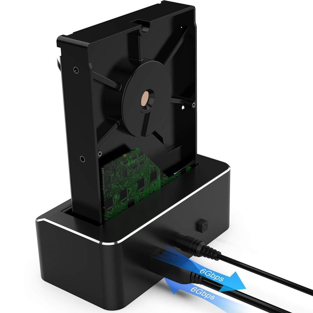 SATA HDD Docking Station with Card Readers & USB Ports