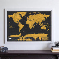 Thumbnail for Scratch Off World Map Poster