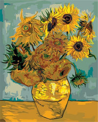Thumbnail for Sunflowers - Van-Go Paint-by-Number Kit