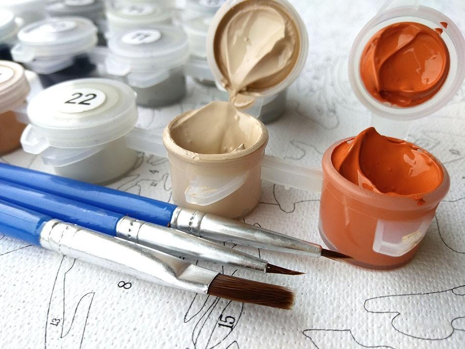 Ship at Sea - Van-Go Paint-By-Number Kit