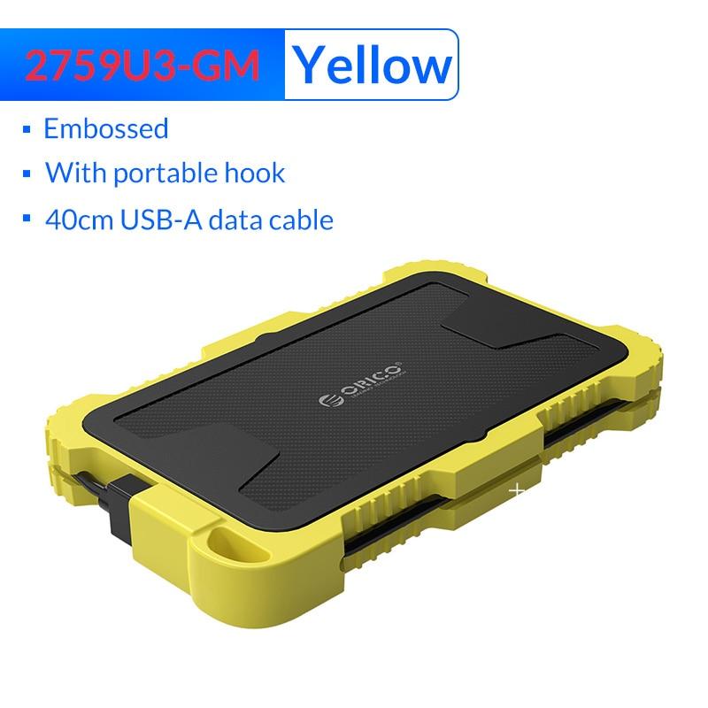 Shockproof 2.5" Hard Disk Enclosure