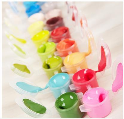 Joyful Snowman Family - Van-Go Paint-By-Number Kit