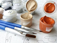Thumbnail for Vintage European Street - Van-Go Paint-By-Number Kit