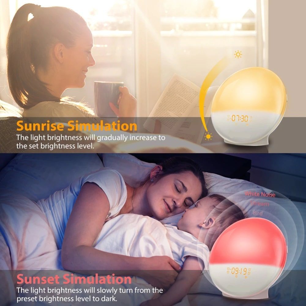 Sunrise Alarm Clock PeekWise