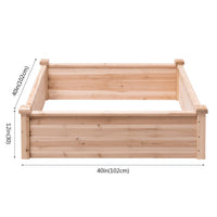 Thumbnail for Wooden Square Garden Bed