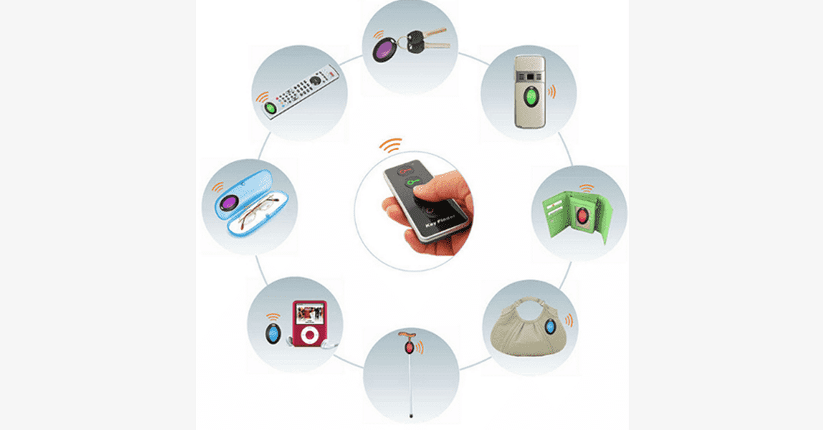4-In-1 Anti-Lost Wireless Key Finder