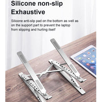 Thumbnail for Two-Tier Adjustable Laptop Stand