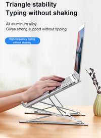 Thumbnail for Two-Tier Adjustable Laptop Stand