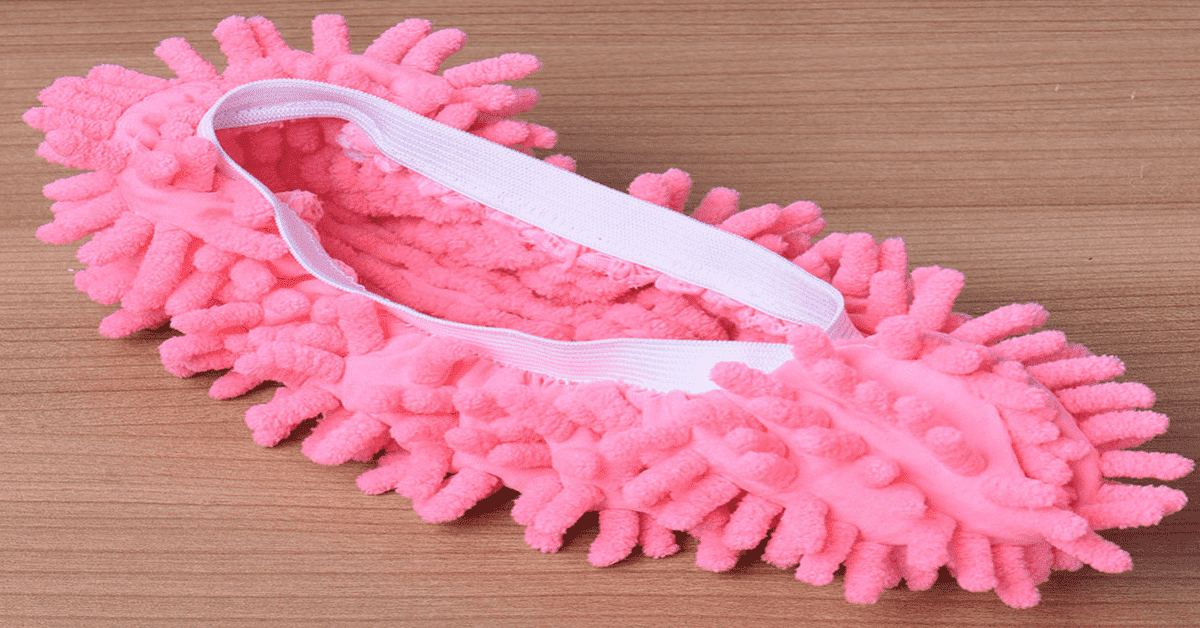 Microfiber Mop Cleaning Slippers - Cleaning made fun