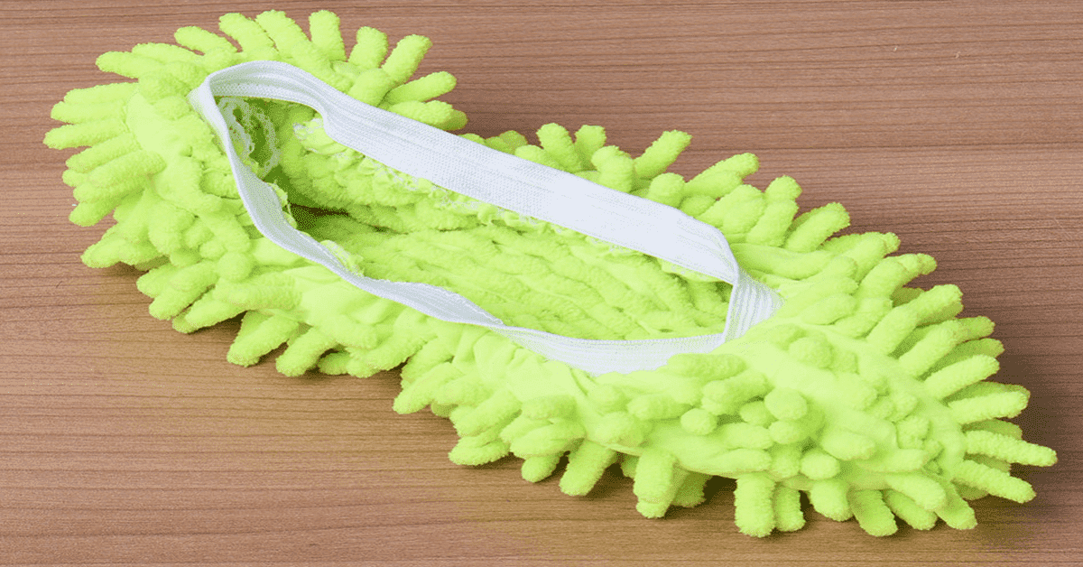 Microfiber Mop Cleaning Slippers - Cleaning made fun