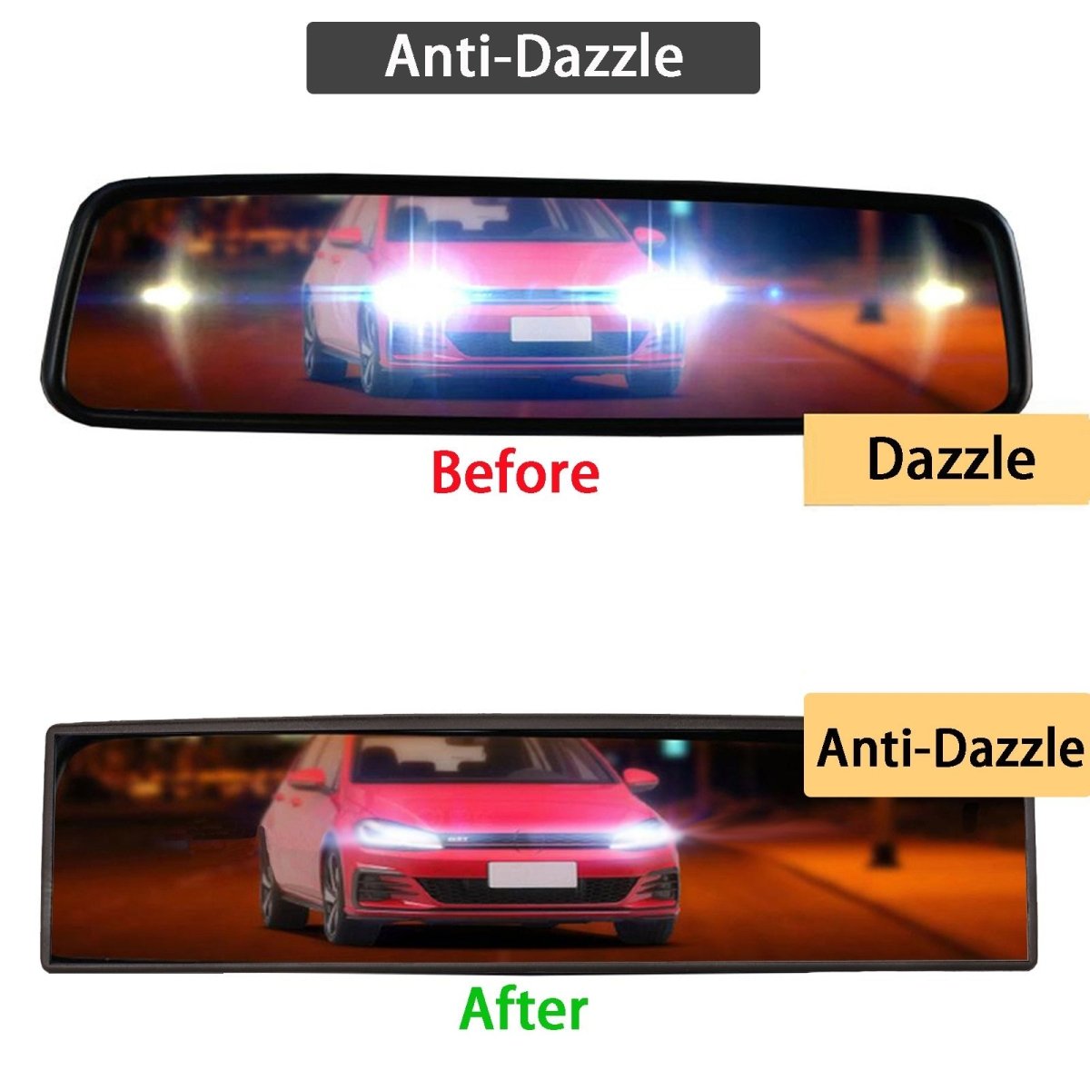 Universal Panoramic Rearview Mirror