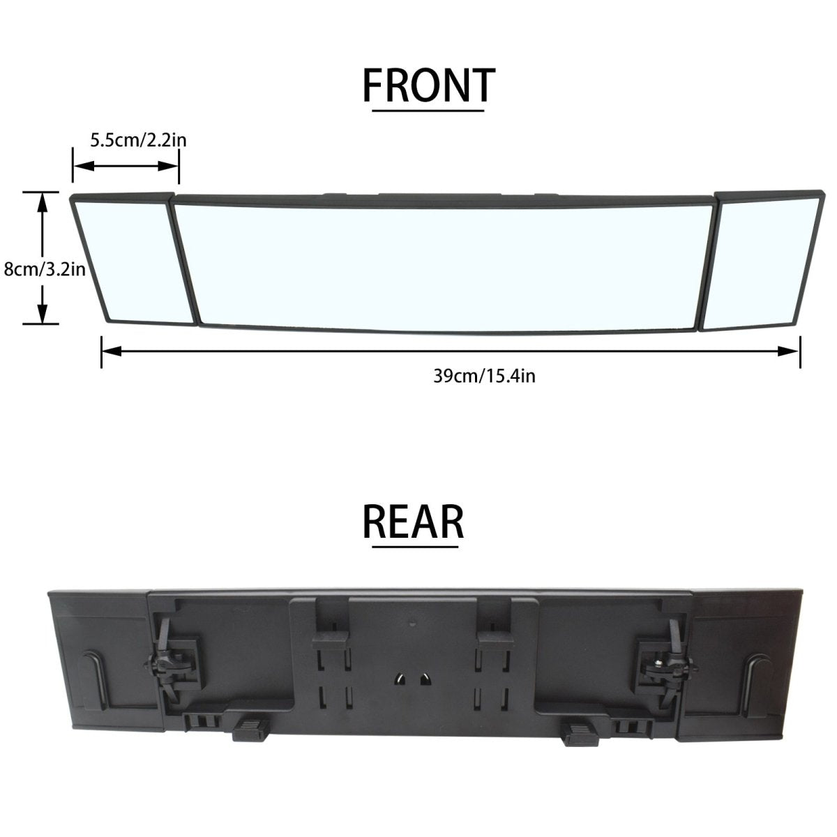Universal Wide Angle Rearview Mirror