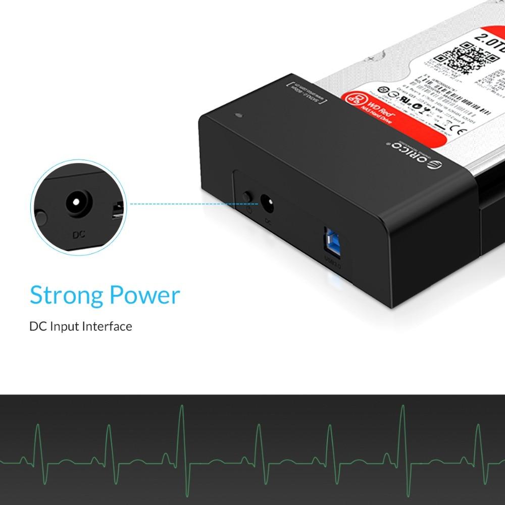 USB 3.0 to SATA Hard Drive Lay-Flat Docking Station