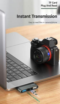 Thumbnail for USB-C To 3-Port USB Hub