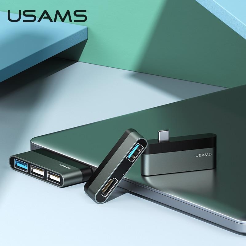 USB-C To 3-Port USB Hub
