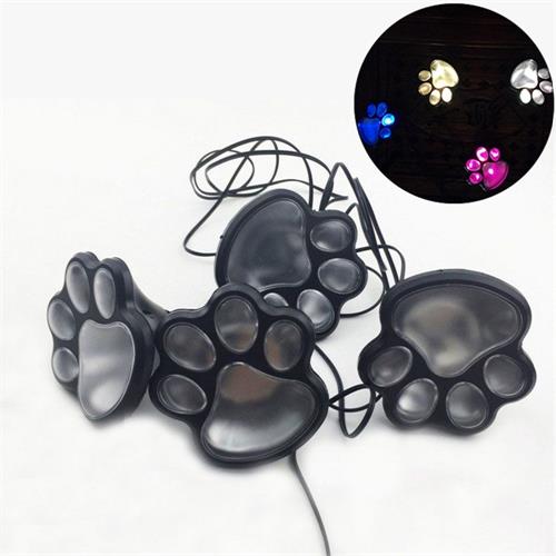 Solar Paw LED Lights 4 Pcs