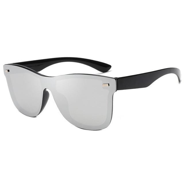 Colored Rimless Mirror Sunglasses PeekWise