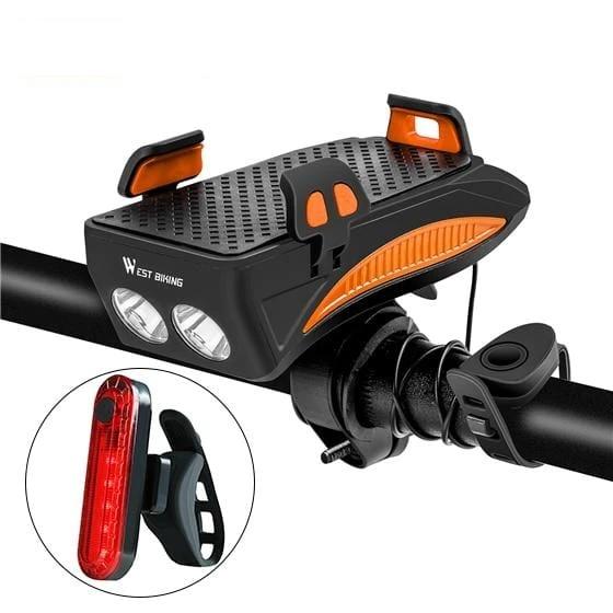 -in- Multipurpose Bike Phone Mount PeekWise