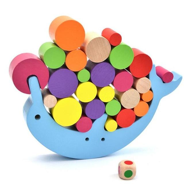 Colorful Moon Balancing Toy PeekWise