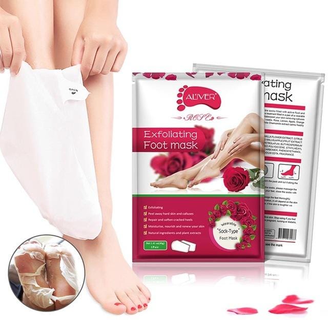 Exfoliating Foot-Peel Refreshing Mask Set PeekWise