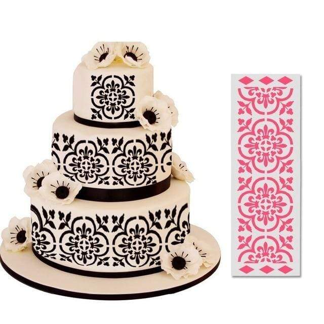 Cake Embossing Stencils Buy PeekWise